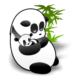 Panda Mother Icon 256x256 png